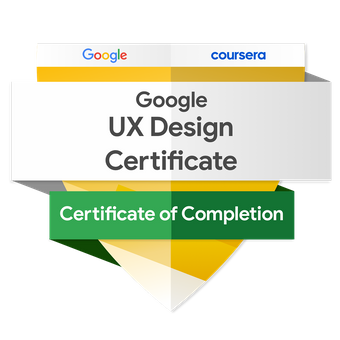 UX Design Certificate Badge